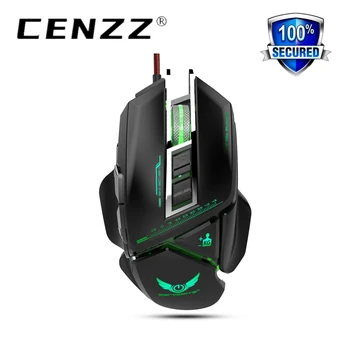 

New spot 11 button 3200DIP Ergonomic design High-end brand mechanical macro definition LED variable light effect gaming mouse