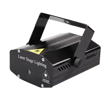 

DIU# Wonderful R&G Red Green Laser Projector Stage Light Home Party Lighs DJ Disco Night Club Lighting US plug