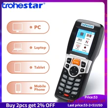 Trohestar collecteur de données PDA lecteur de codes à barres 1D lecteur de codes à barres sans fil