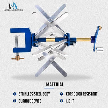 

Corrosion Resistant Fishing Line Winder Folding Device Stainless Steel