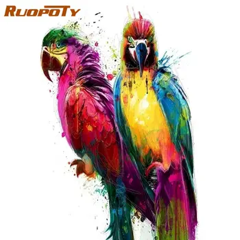 

RUOPOTY Oil Paint By Numbers For Adults Handmade Diy FramedModern Home Wall Decor Picture Diy Gift 40x50cm Wall Decor Artcraft