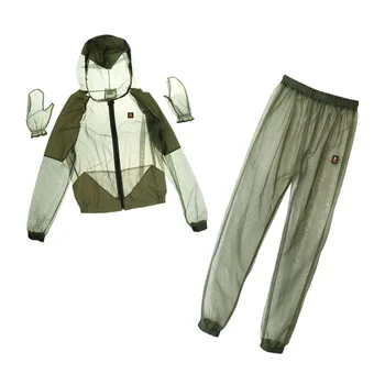

Anti-mosquito Mesh Clothing Bee Bug Quick-dry Repellent Suit for Fishing Camping Gardening Bee-keeping