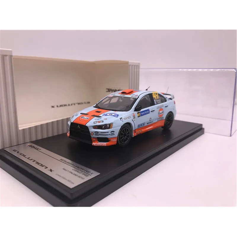 Модель автомобиля из 1:43 сплава TW mitsubiish Evo 10 металлическая игрушка модель автомобиля коллекция подарок
