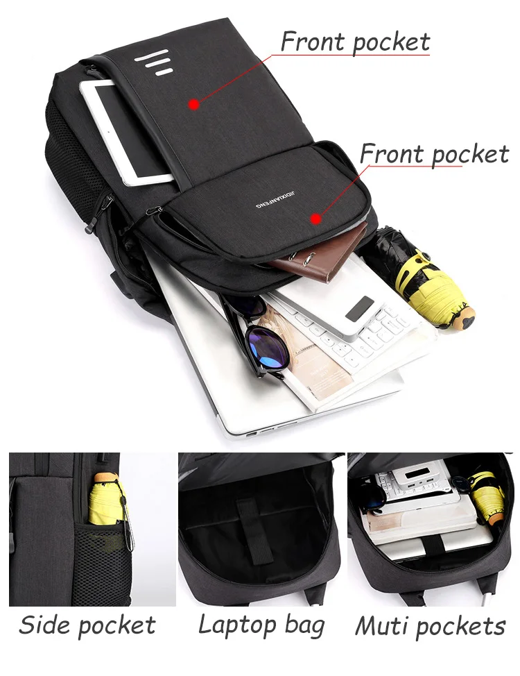 Luxury Nylon Backpack  for MenWomen Business Travel Laptop Backpack Waterproof anti-theft bagpack Large Casual School backpacks (9)