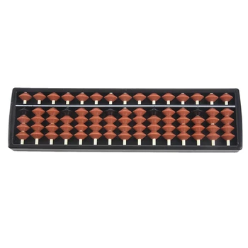 

Mini Plastic Abacus Arithmetic Abacus Calculating Tool 15 Digits