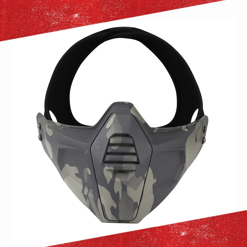 

Paintball Protective Mask Tactical Mask Breathable Airsoft Paintball Hunting Masks Wear Resistant Safety Shooting Combat Mask
