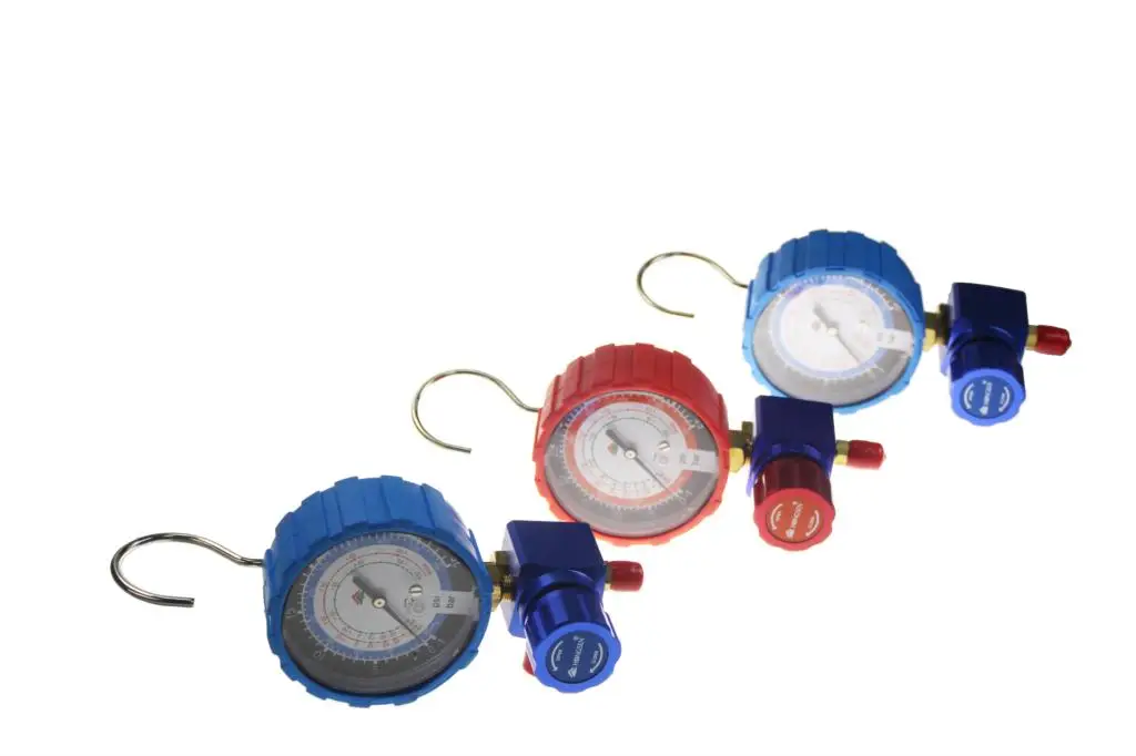 Manomètre Basse Pression 3S Pour Gaz R32 Et R410A, Bleu, Neuf