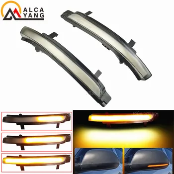 

2pcs Dynamic Blinker LED Turn Signal light For Skoda Octavia MK2 1Z 09-13 Superb B6 3T 08-14 .