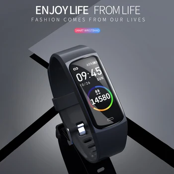 

Smart Bracelet Sleep/Heart Rate/Blood Pressure Monitor Fitness Tracker Pedometer Smart Band Smartband Men Women For Android iOS