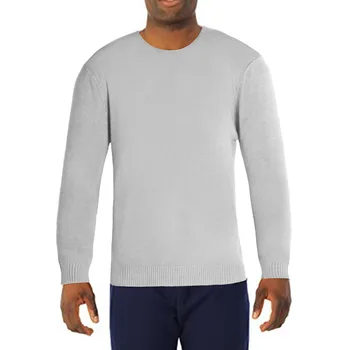 

MJARTORIA Plus Size Slim Fit Sweater Men 2020 Spring Autumn Thin O-Neck Knitted Pullover Men Casual Solid Sweaters Pull Homme