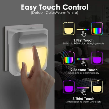 

2pcs Night Light Promise Dimming Night Light Nightlight Lamp For Children Kids Living Room Bedroom Lighting Plug Led Baby Light