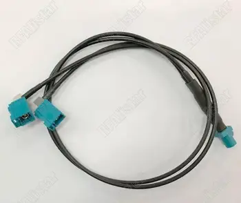 

Fakra Z Male Plug to 2x SMB Female RA 5021 Y Type Conversion Radio Splitter Combined Extension Cable 30cm/50cm/1M/2M/3M For Car
