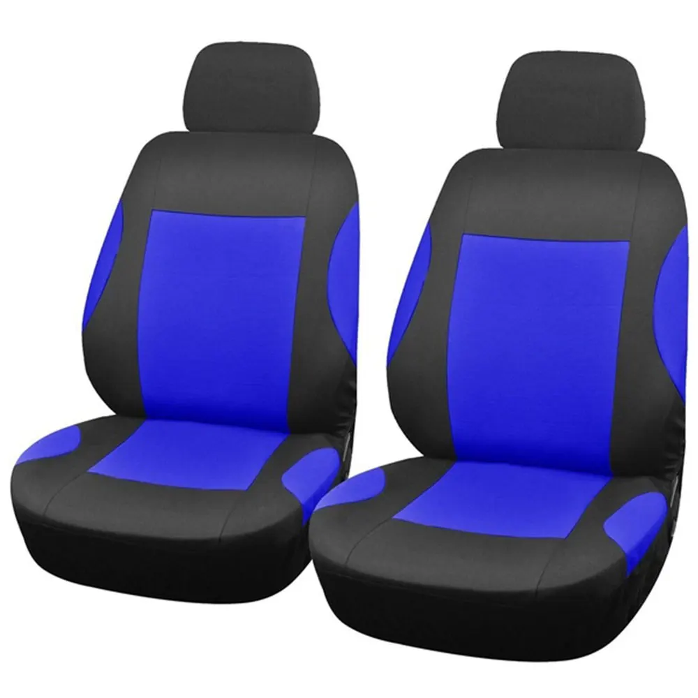 Blue Vehemo 4 шт. чехол для сиденья автомобиля полный чехол для сиденья Подушка Нескользящая для четырех сезонов подушка для сиденья автомобиля высокое качество анти-грязный коврик - Название цвета: Blue