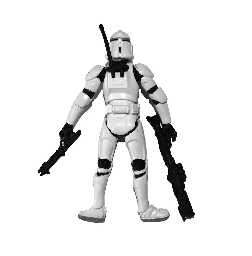 Star Wars 501st Legion Blue White Clone Trooper 3.75" Loose Action Figure