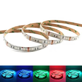 

SMD 5050 RGB led strip light Set with Controller Power Supply DC 12V RGB Flexible Tape Led Ribbon 5M 10M Led Strip