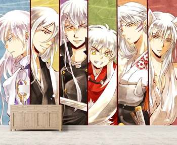 

[Self-Adhesive] 3D Inuyasha 179203 Japan Anime Wall Paper mural Wall Print Decal Wall Murals