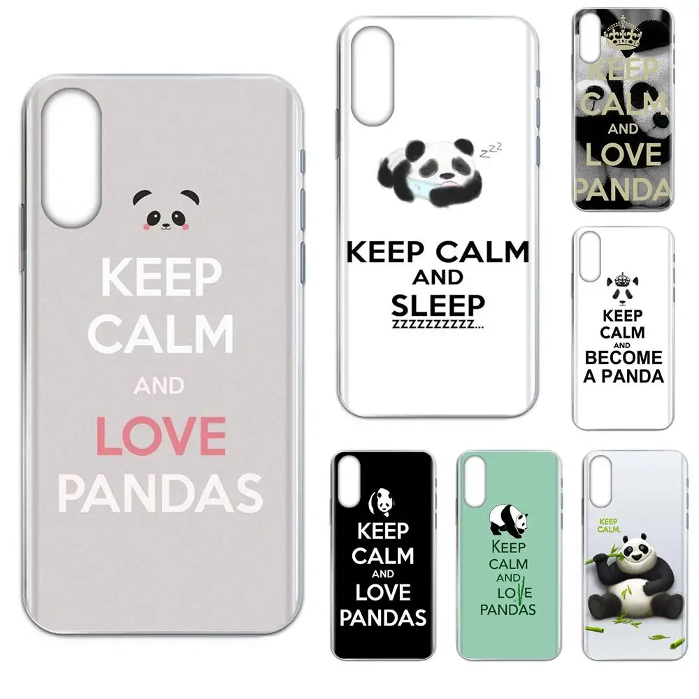 Аксессуары из ТПУ чехол с надписью Keep Calm And Love для Apple iPhone 4 4S 5 5C 5S SE SE2020 6 6S 7 8 11 Plus Pro X