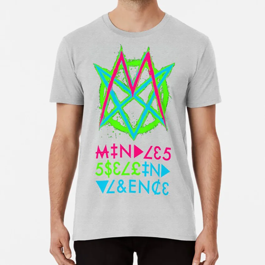 Mindless Self Indulgence футболка mindless self indulgence msi панк jimmy мочи - Цвет: Серый