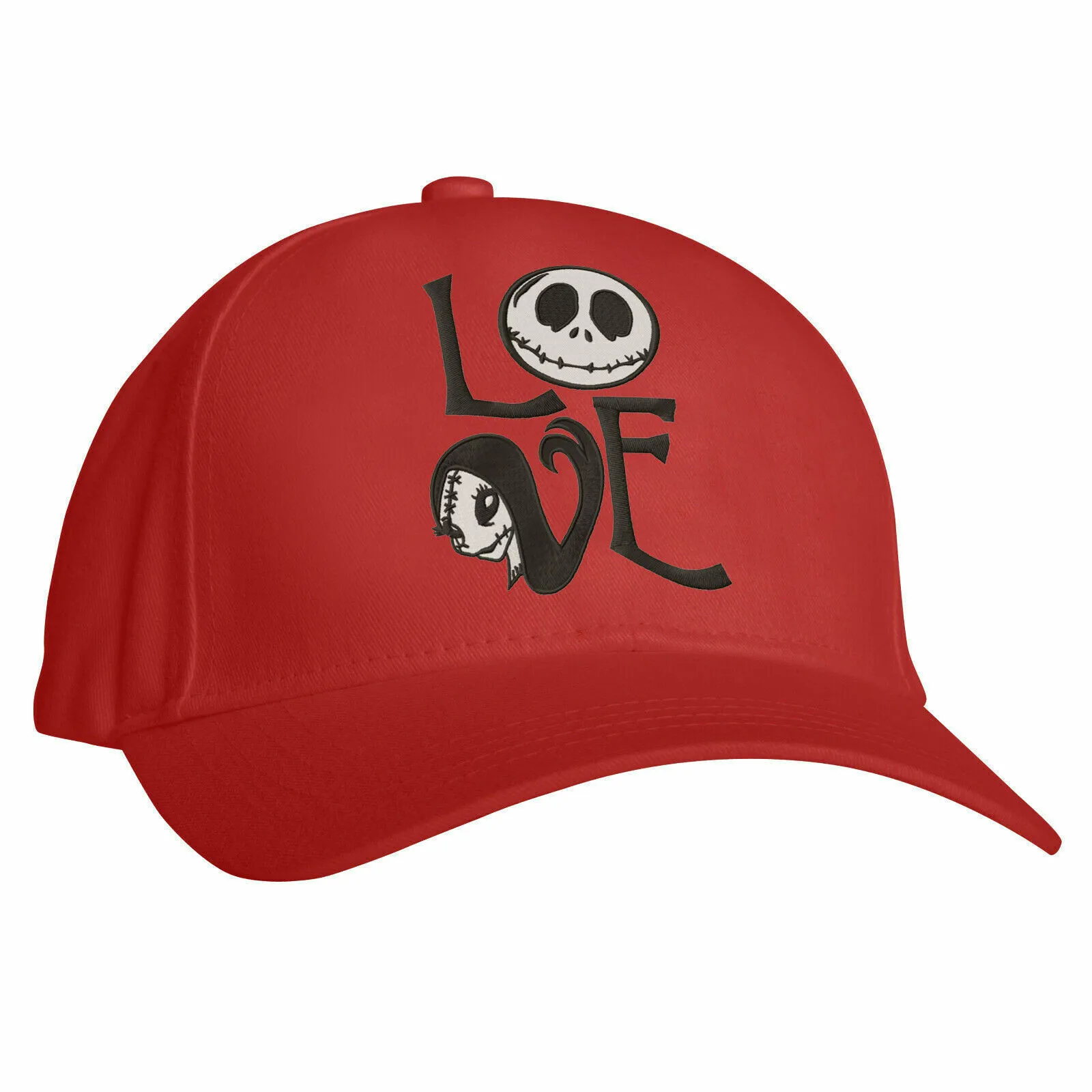 Джек Скеллингтон любовь печать Бейсбол, Тыква король хэллоуинтуан шляпа
