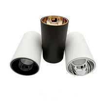 Прожектор COB Потолочный потолочный светильник свободное открытие свет Прожектор круглый 5 Вт/20 Вт/10 Вт/15 Вт Золотой прожектор настенный светильник