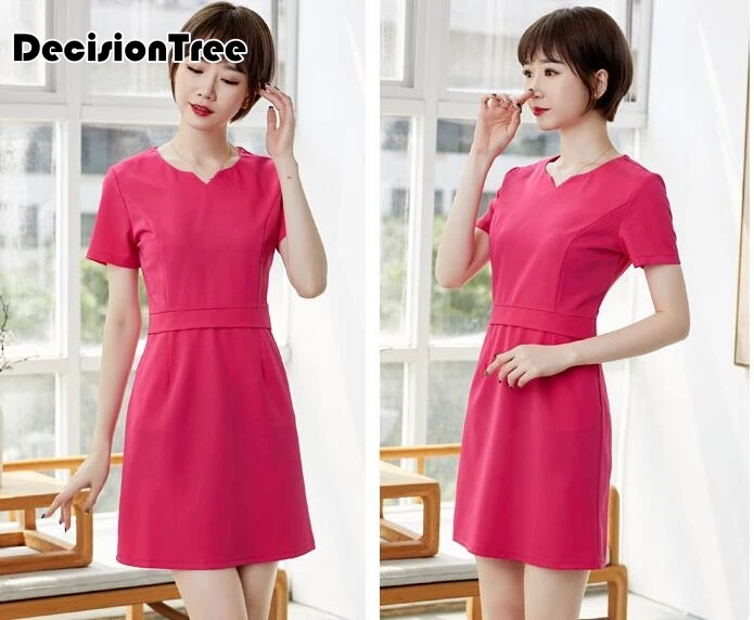 hospital wear short sleeve women white nurse uniforms dentist doctor wear spa clinic lab medical costumes coat for women
