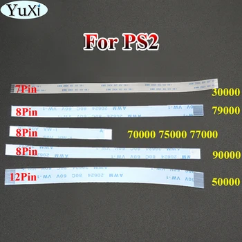 

YuXi 7Pin 8Pin 12Pin Power On Off Reset Switch Flex Ribbon Cable For PS2 50000 90000 79000 77000 75000 70000 Repair Parts