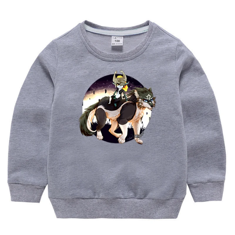 

Cool The Legend of Zelda Print Baby Clothes Toddler Boys Sweatshirts Casual Autumn Kids Pullover Long Sleeve Tops Girls Clothing