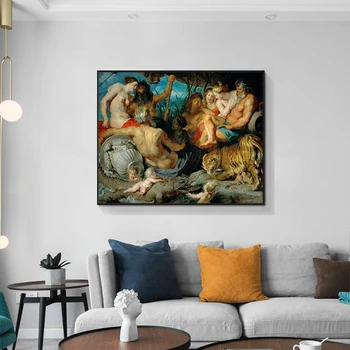 

Cassisy Artwork Peter Paul Rubens the four continents Canvas Painting & Calligraphy Print Living Room Decor Life Art No Framed