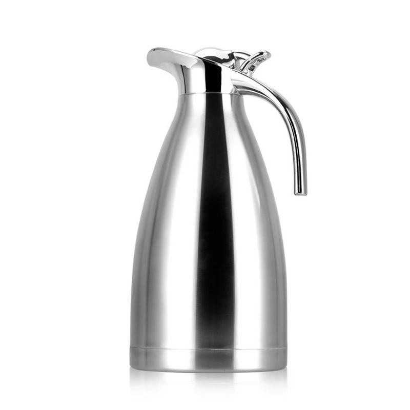 Double Wall Stainless Steel Vacuum Flask Thermos Bottle Large Home Outdoor Leakproof Coffee Hot Water Insulation Kettle Pot