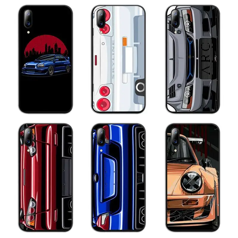 Японская спортивная автомобиль для дрифта Vivo Y91c Y17 Y51 Y67 Y55 Y7s Y81 Y19 Y97 Y93 V17 vivo s5 |