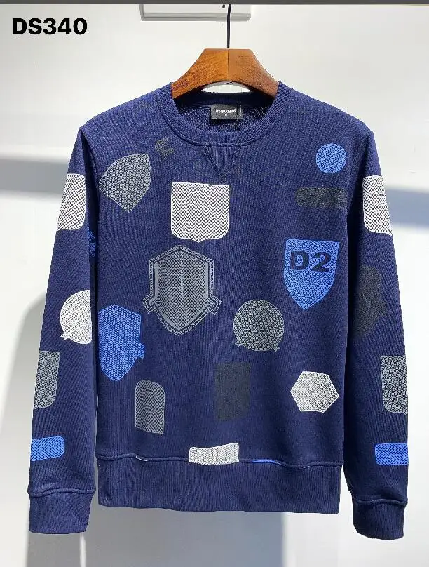 DSENQI New DSQ Hoodies Printed Unisex Casual