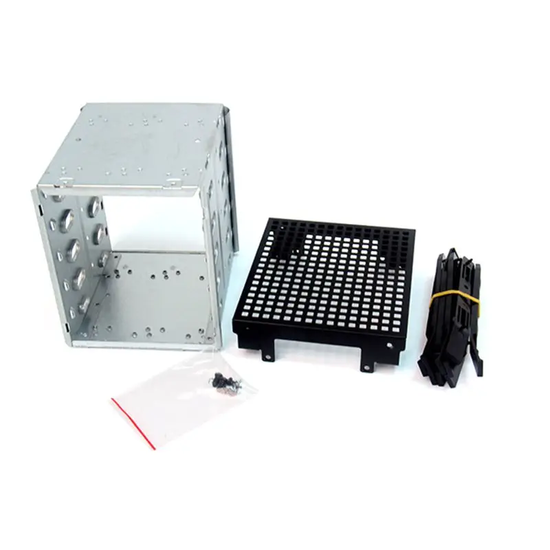 Large Capacity Stainless Steel HDD Hard Cage Rack Hard Disk Tray for Computer Accessories