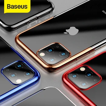 

Baseus Luxury Silicone Case For iPhone 11 Pro Case For iPhone 11 Pro MAX Case Phone Protective Case Back Coque Cover Case