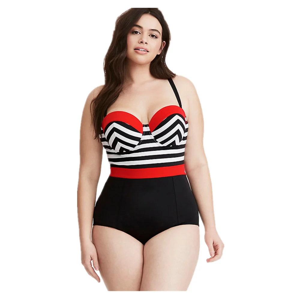 big breasted plus size swimsuits