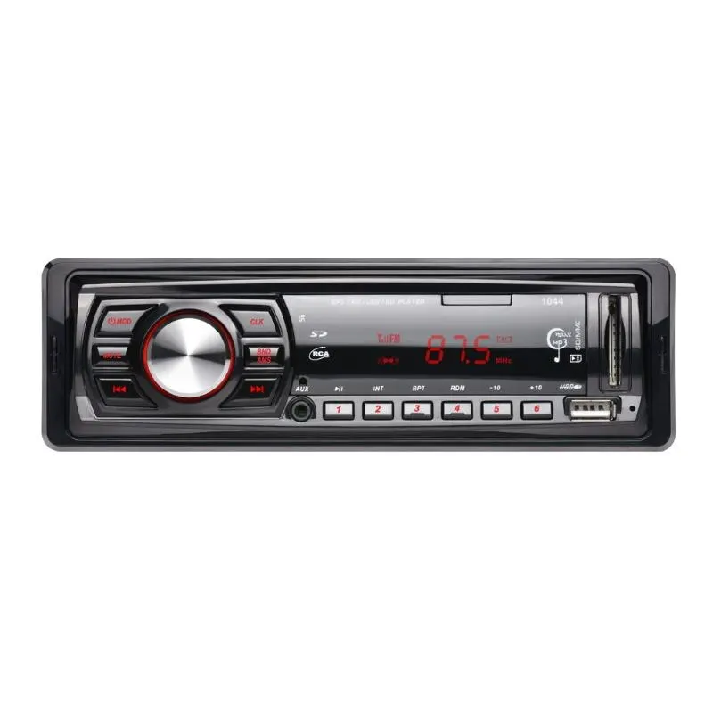 12 В 3,5 мм автомобильный стерео радио AUX аудио MP3 музыкальный плеер USB FM приемник Пульт дистанционного управления мультимедийный плеер In-dash один 1 Din