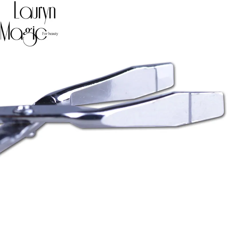 Description Picture 6 of item1pcs Scissors Flat Tip Eyebrow Tweezer Clamp Clipper Stainless Steel Hair Remove Hot Selling