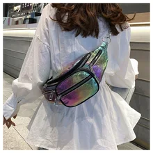 Осенний звуковой чехол на пояс Сумка женская повседневная сумка из полиуретана поясная сумка женская шикарная поясная сумка женская модная кожаная белая фиолетовая