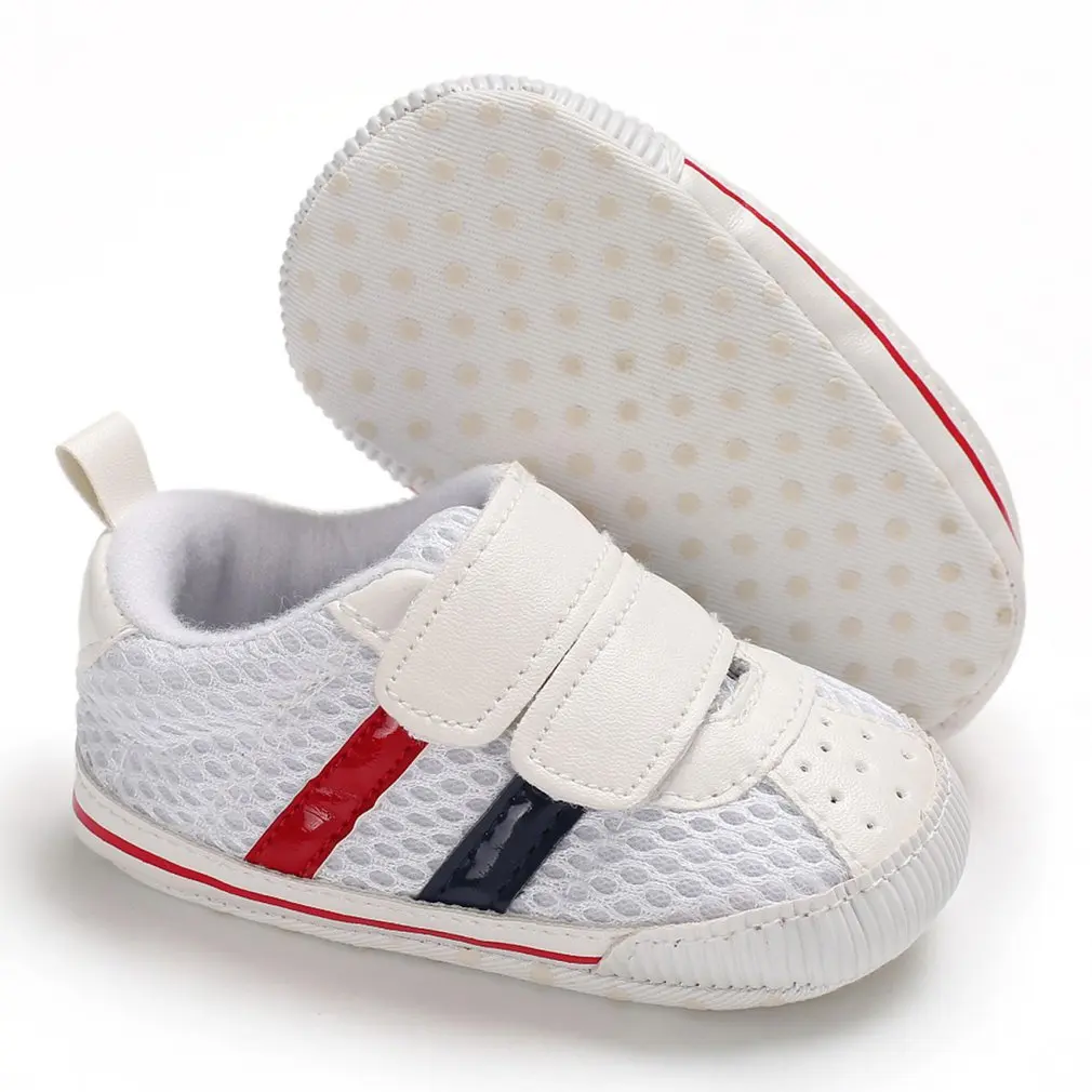 Детская спортивная обувь из сетчатого материала для новорожденных, малышей, младенцев, маленьких девочек и мальчиков, мягкая подошва, парусиновая обувь для кроваток, кроссовки, обувь для малышей