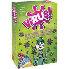 Virus Card Game The Contagiously Fun Card Game Green Easy to learn gameplay English Vision