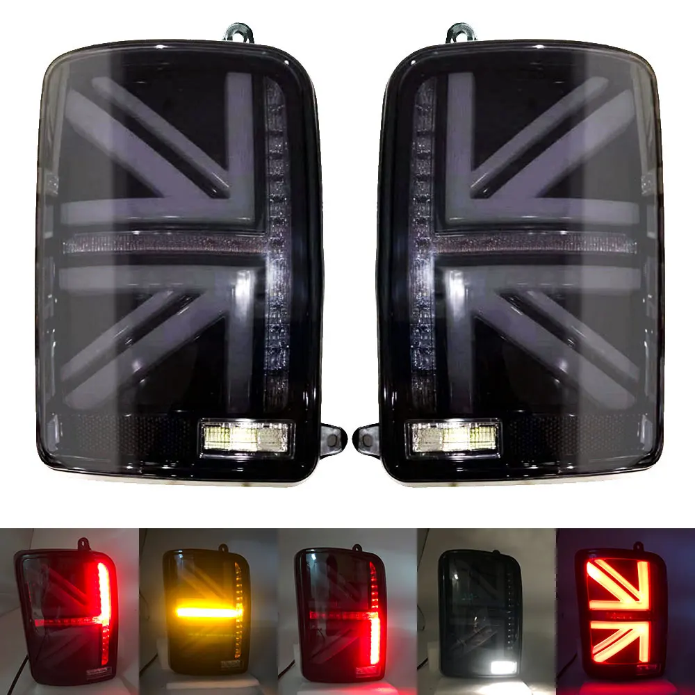 

Smoke/Red For Lada Niva 4x4 Car Styling Taillights LED Tail Rear relay DRL+Brake+Reversing+Signal Lamps