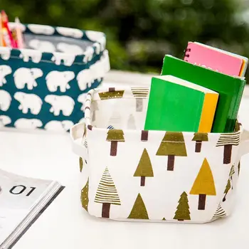 

Cute Storage Box Desk Toiletry Organizer Cosmetic Makeup Stationery Organiser