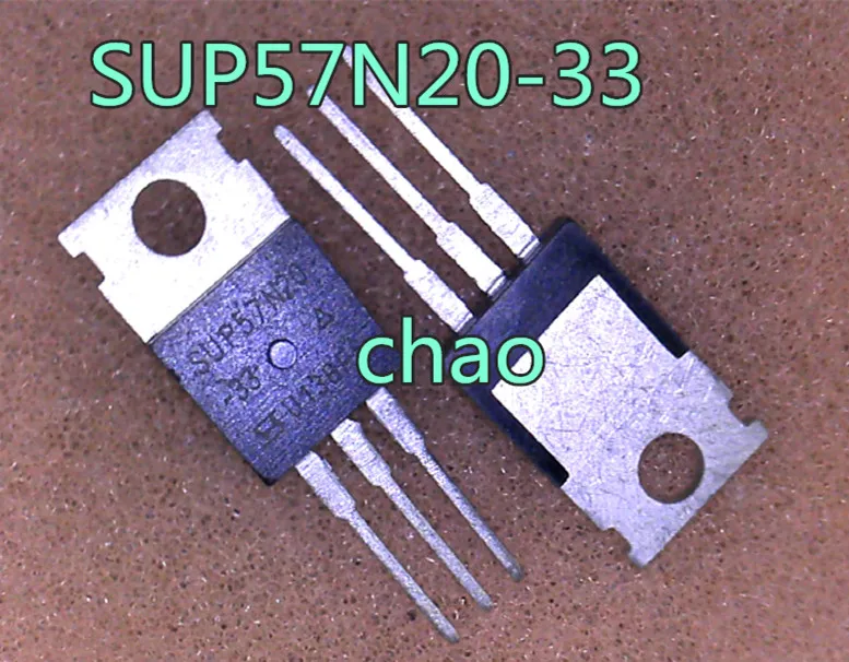 5 шт./лот SUP57N20-33 SUP57N20 TO-220