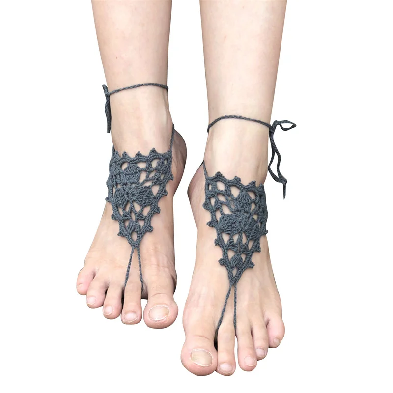 Crochet Barefoot Sandal | Home Design, Garden & Architecture Blog Magazine