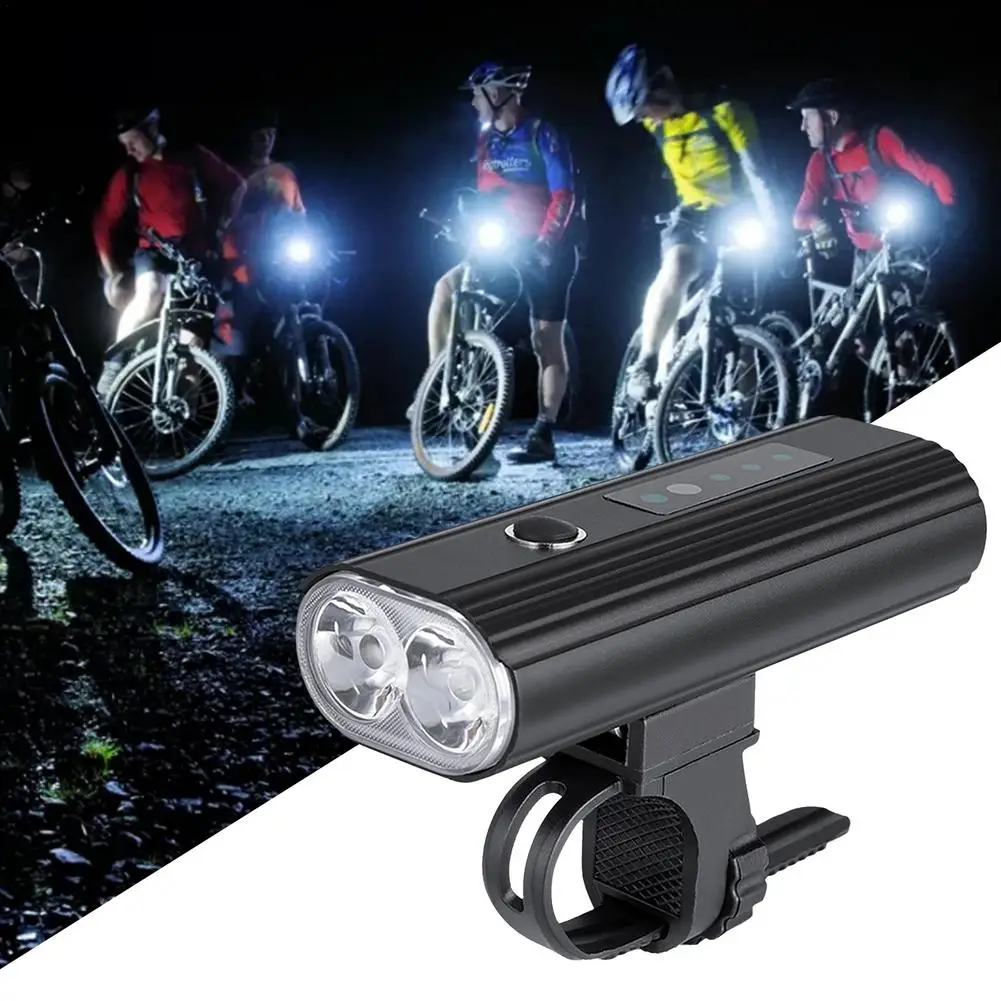4000mAh Bicycle Front Light USB 