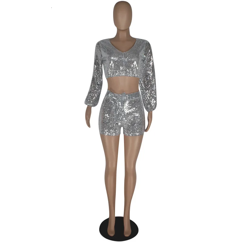 Dressmecb 2019 Осенний Женский комплект 2 шт. сексуальный топ с v образным вырезом