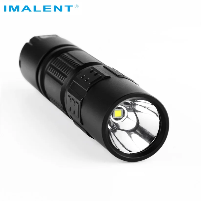 IMALENT DM21C перезаряжаемый фонарик Cree XHP35 HI OLED дисплей 2000LM Мини Тактический с Magetic USB +