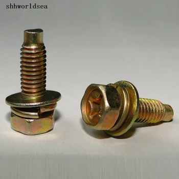 

Shhworldsea 100pcs Free Shipping Zinc Color Screw Fastener Retainer Clip