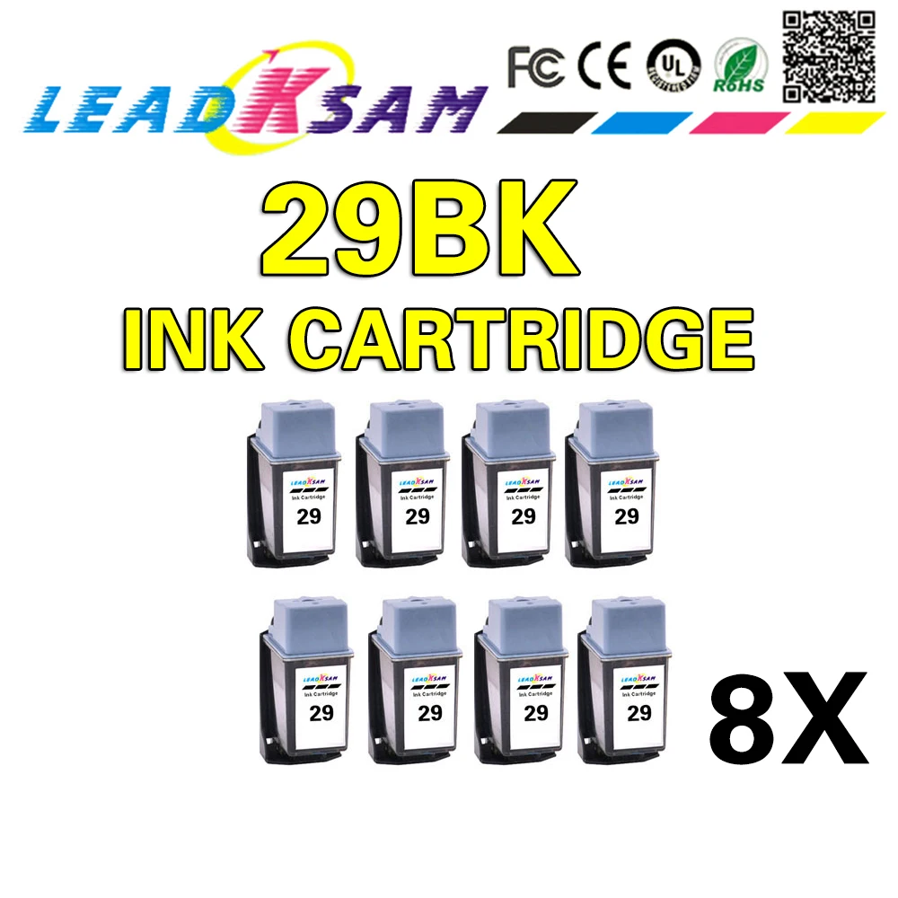 8 шт. картриджи для принтера hp29 Deskjet 600 600c 660c 670c 670tv 672c 680c | Компьютеры и офис