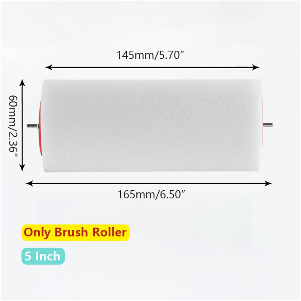 Roller And Patterned Paint Machine Wall Tools 5" Rubber Roller Brush Tool Set 3D Pattern Wallpaper Room Decor Painting Machine chinese brush Paint Tools