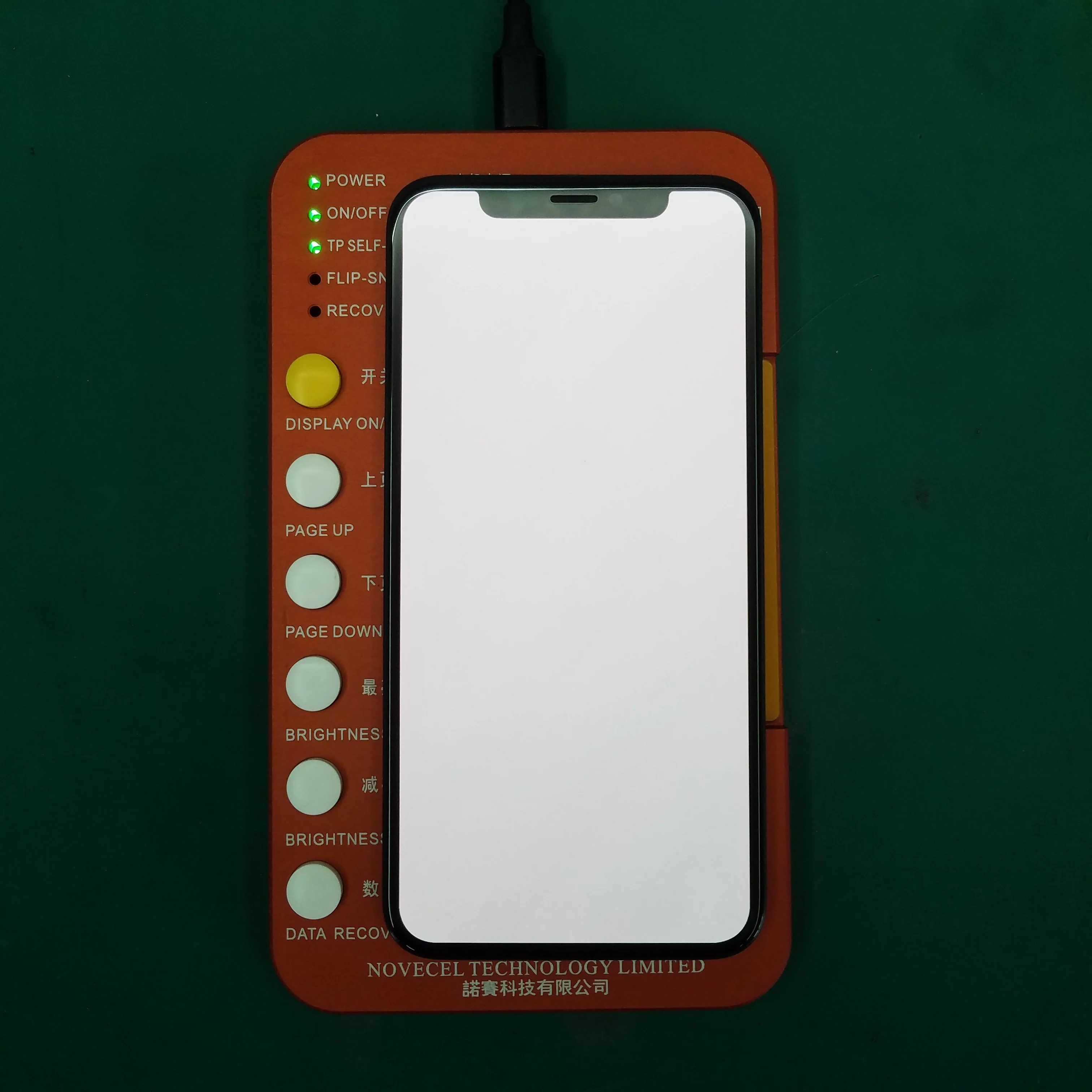 ЖК-тестер для iphone от iphone 6S до Xsmax 11 Pro MAX 3D сенсорный экран дигитайзер дисплей тестирование Регулировка цвета светильник инструмент для ремонта